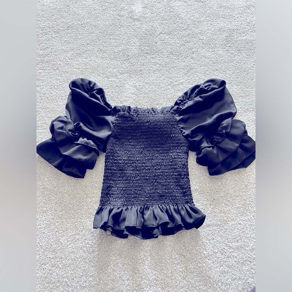 ruffle shirt